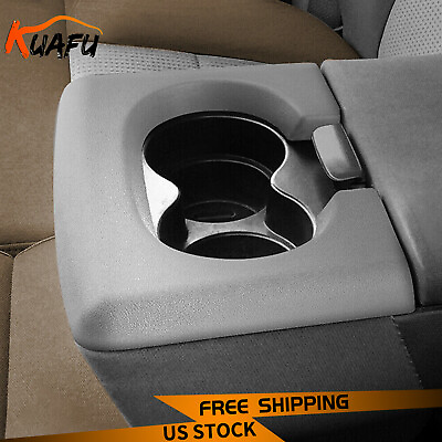For Ford F150 04 14 Center Console Cup Holder Armrest Pad Replacement Light Grey