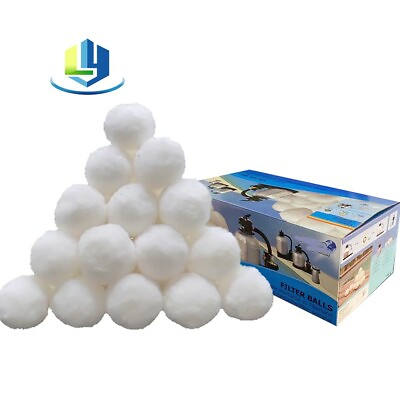 #ad 1.5 LBS Sand Replacement Filter Sand Filter Balls For Swimming Pool