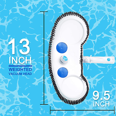 #ad #ad Vacuum Head Pool and Spa 13 Wide Weighted Swimming Pool Vacuums Head″