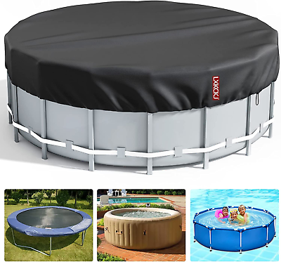 #ad 15 Ft round Pool Cover Solar Covers for above Ground Pools Summer Pool Cover P
