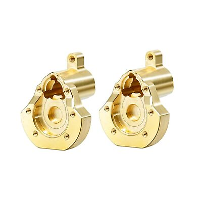 RCLIONS Heavy Weight Rear Portal housing Rear Brass Cover for Redcat GEN8 Upg...