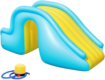 #ad #ad Inflatable Water SlideSplash Inflatable Swimming Pool Water SlideSummer Swimmi