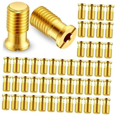 #ad 50 Pcs Pool Cover Anchors Safety Threaded Insert Universal Heavy Duty Pool