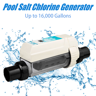 #ad #ad 16k Gallon Salt Chlorine Generator Salt Water Chlorinator System for Above Pool