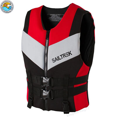 #ad Life Jacket Surf Vest Motorboat Wakeboard Rescue Boat Raft Swimming Safety Vest