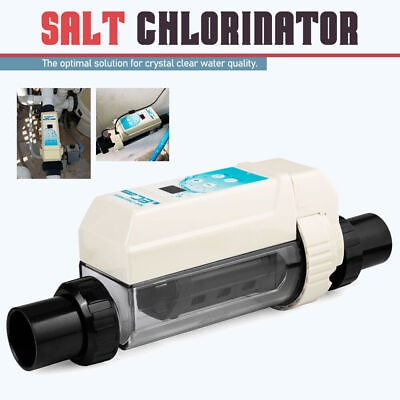 #ad 10600 Gal Chlorinator Premium Salt Water Swimming Pool Chlorine Generator System