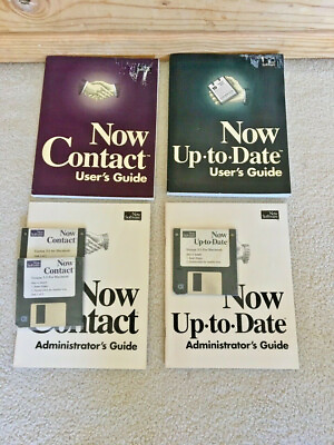 #ad NOW CONTACT amp; NOW UP TO DATE MACINTOSH VER 3.0 • NEVER USED • MAC on Floppies