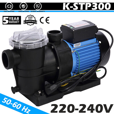 #ad 3.0 HP High Efficiency Pump Pool Pump for In Ground Pool Permanent Warranty