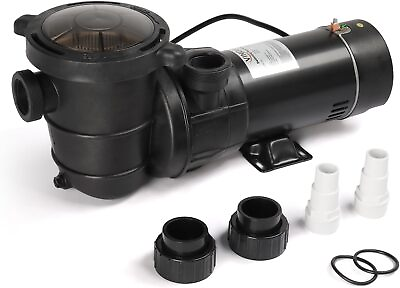 #ad #ad Swimming Pool Pump 1.5HP 2 Speed Filter Pump with Strainer for Above Ground