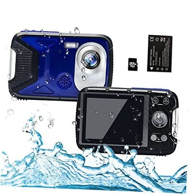 #ad Waterproof Camera 21MP 1080P Underwater Digital Camera with Flash 2.8 Inch