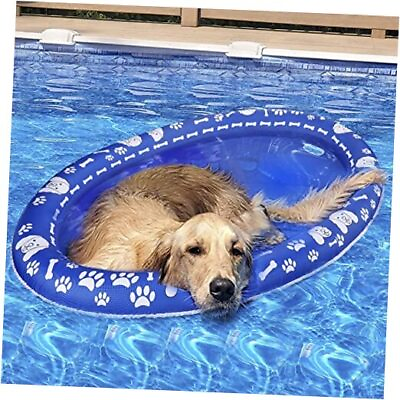 #ad Dog Float for Pool Inflatable Pool Floats for Small Medium and Large Blue