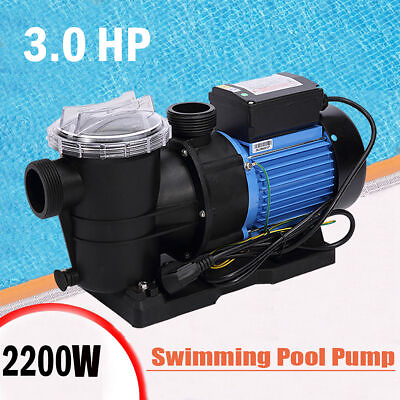#ad For Hayward 3.0HP In Above Ground Swimming Pool Pump With Strainer Filter Basket