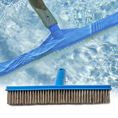 #ad Milliard 10 inch Wide Heavy Duty Stainless Steel Wire Pool Brush Designed for