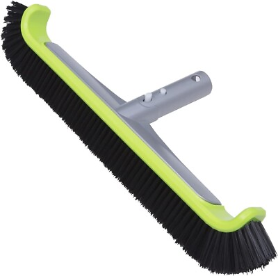 #ad #ad UrchinDJ 17.5quot; Heavy Duty Curved Edge Nylon Pool Brush for Pool Walls Floor Tile