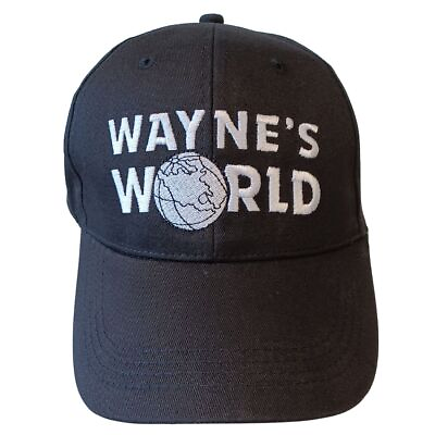 #ad Wayne#x27;s World Hat Wayne Campbell Baseball Cap Costume Movie Mike Myers 2 SNL