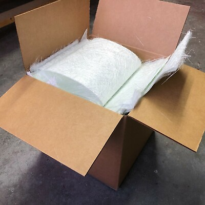 #ad Scrap Fiberglass Eqiv. 50quot;x12yards Chopped Strand Mat 1.5 oz 14.5 pound box