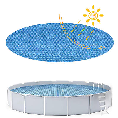 #ad #ad Above Ground Pool Solar Cover Heat Insulation Blanket Cover for Swiming Pool