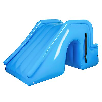 #ad Inflatable Swimming Pool Water Slide for Kids Small Water Swimming Slide fo...