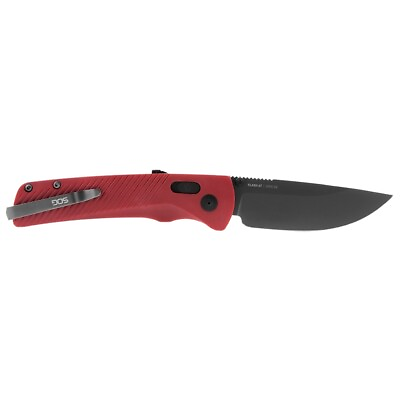 SOG Flash AT XR MK3 Assisted Open Pocket Knife Cryo D2 Garnet Red 11 18 07 57
