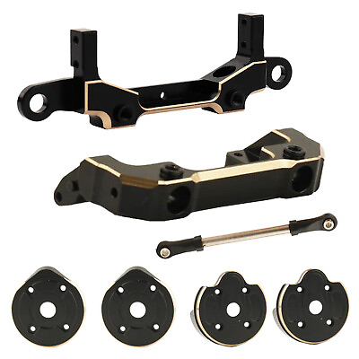 Counterweight Front Rear Bumper Brass Cover For 1 10 Axial SCX10 III AX103007 RC