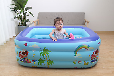SWIMMING POOL 150CM 59INCHES INFLATABLE. NEXT BUSINESS DAY SHIPPING