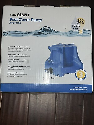#ad Little Giant APCP 1700 Automatic Swimming Pool Water Pump Pool Cover Pump
