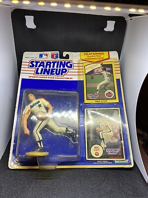 #ad Mike Scott 1990 Starting Line Up Used Houston Astros