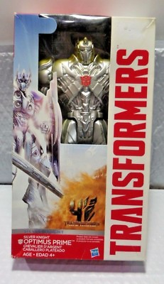 Silver Knight Optimus Prime 12quot; Transformers Age Of Extinction New