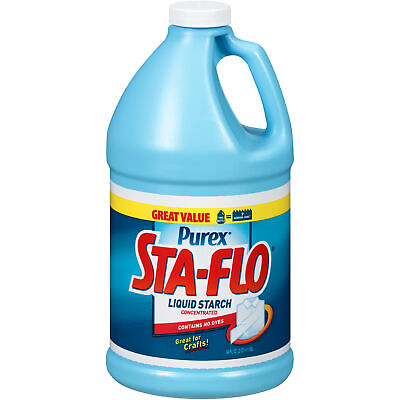 #ad Purex Sta Flo Liquid Starch Concentrated 64 Ounce Great for Crafts