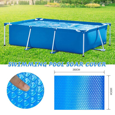#ad Swimming Pool Rain Cover Sunblock UV Protection Insulation Film Mat Dustproof