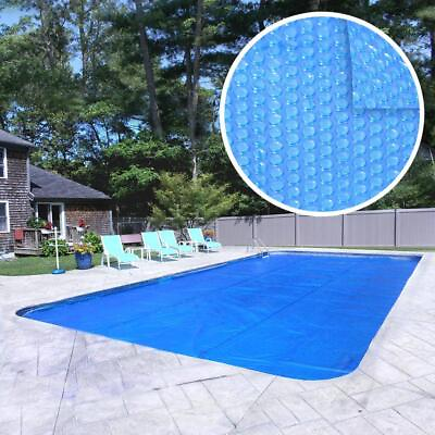 #ad #ad Robelle Solar Pool Cover 16#x27;x32#x27;x8mil Rectangular Blue Polyethylene Heavy Duty