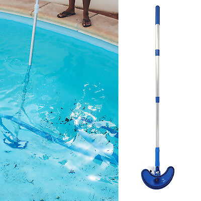 #ad #ad Pool Vacuum Suction Tool with Brush Portable Telescopic Rod Plastic Pool Vacuum