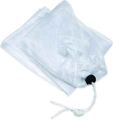 #ad 28823 Deluxe Fine Mesh All Purpose Swimming Pool Vacuum Bag White