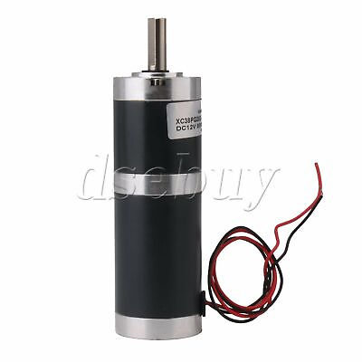 12V DC Motors Speed Reduction Reversible DC Planetary Geared Motor 50RPM