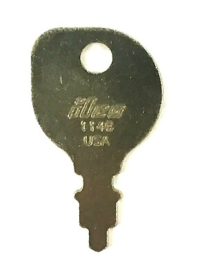#ad 1 Vermeer Ignition Switch Commercial Equipment Lock Key Blank 1148 T148 Pre cut