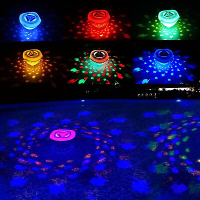 #ad #ad Fishing Style Floating RGB LED Disco Light Swimming Pool Light Hot Tub Spa Lamp