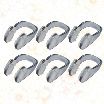 10PCS adults swimming accessories adults Nose Clips Portable nose clips Soft
