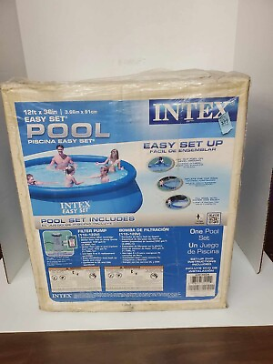 #ad #ad Intex 28145EH 12ft x 36in Easy Set Up Inflatable Swimming Pool with Filter Pump