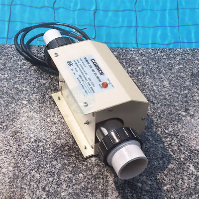 3000W Electric Swimming Pool Heater amp; SPA Bathe Bath Hot Tub Thermostat 220V