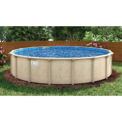 #ad #ad 18#x27; Round Surfside Steel Wall Above Ground Pool amp; Skimmer
