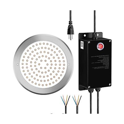 #ad Pool Light and Remote Control Kit10#x27;#x27; Large Inground Pool Light Fixture12V ...