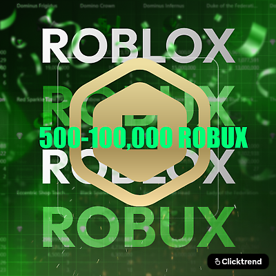 #ad 💵 ROBUX 500 100k TAX COVERED 💵 🔒CHEAP AND SAFE🔒 Clean ROBLOX