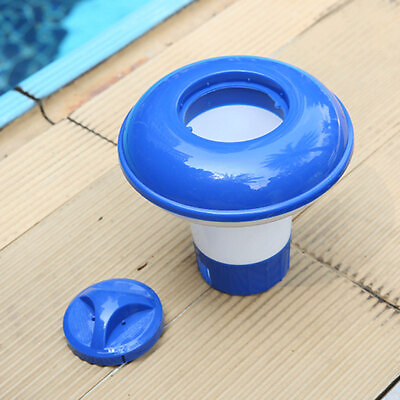 #ad Floating Chlorine Dispenser Swimming Pool Spa Tablet Chemical Floater Hot Tub