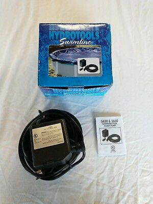 #ad Swimline Winter Cover Pool Pump with 25#x27; Cord and 500GPH 5440 pre owned working