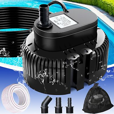 #ad #ad Pool Cover Pump Above Ground Submersible Sump Pump Swimming Water Removal Pu...