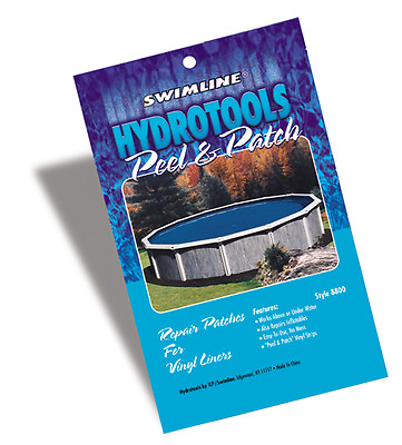Peel amp; Patch Vinyl Patch Kit for Swimming Pool Above Ground amp; In Ground Liners