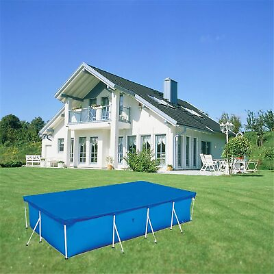 #ad Rectangular Above Ground Swimming Pool CoverRainproof Dust Cover for Pools