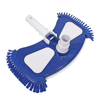 #ad Mainstays 14.4in Pool Vacuum Head with Rotated Nozzle and Blue PP Bristles