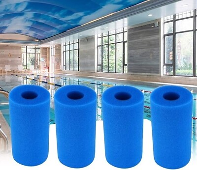 #ad #ad 4 Pack Pool Filters Cartridge Type A Reusable Swimming Pool Filter Cleaner