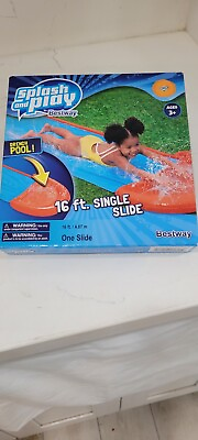 #ad Bestway#x27;s Water Slide. 16 ft Backyard Water Slide. Suitable ages 3
